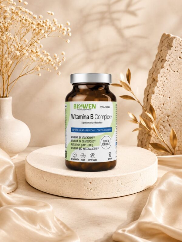 Witamina B Complex+ Biowen - 90 kapsułek
