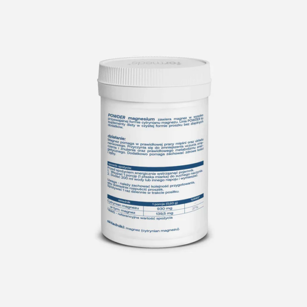 POWDER magnesium Formeds - 60 porcji
