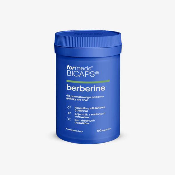 BICAPS berberine Formeds - 60 kapsułek