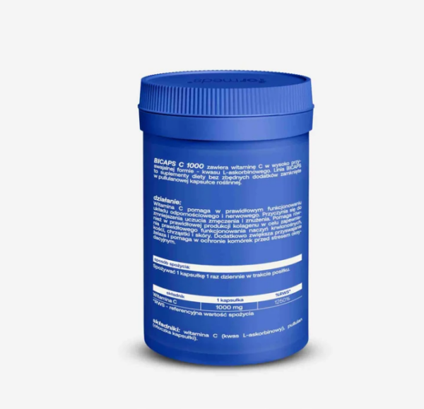 Witamina C 1000 -BICAPS C 1000 Formeds - 60 kapsułek