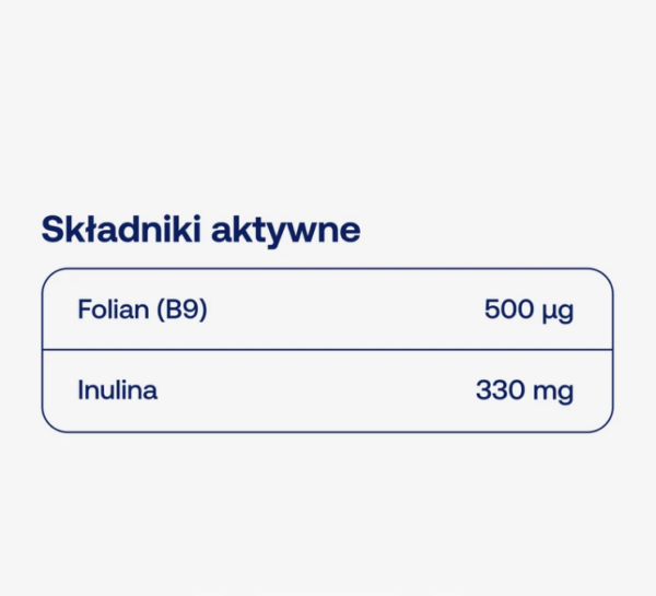 Kwas foliowy - BICAPS folate Formeds - 60 kapsułek